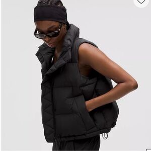 Lululemon *WUNDER* puff cropped vest 6